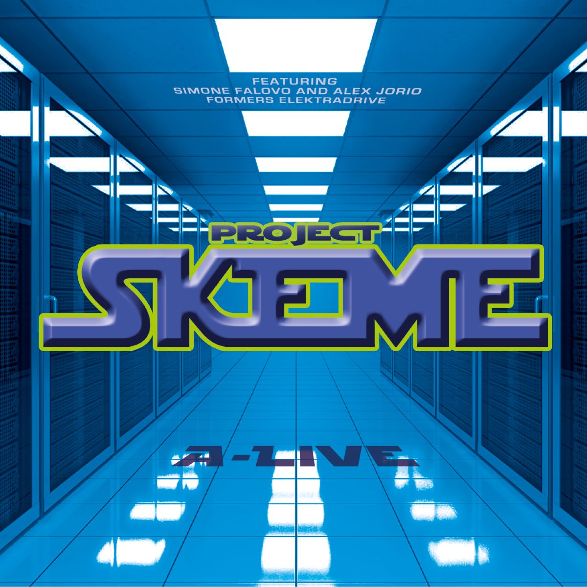 Project SKEME - “A-LIVE” Cd Papersleeve